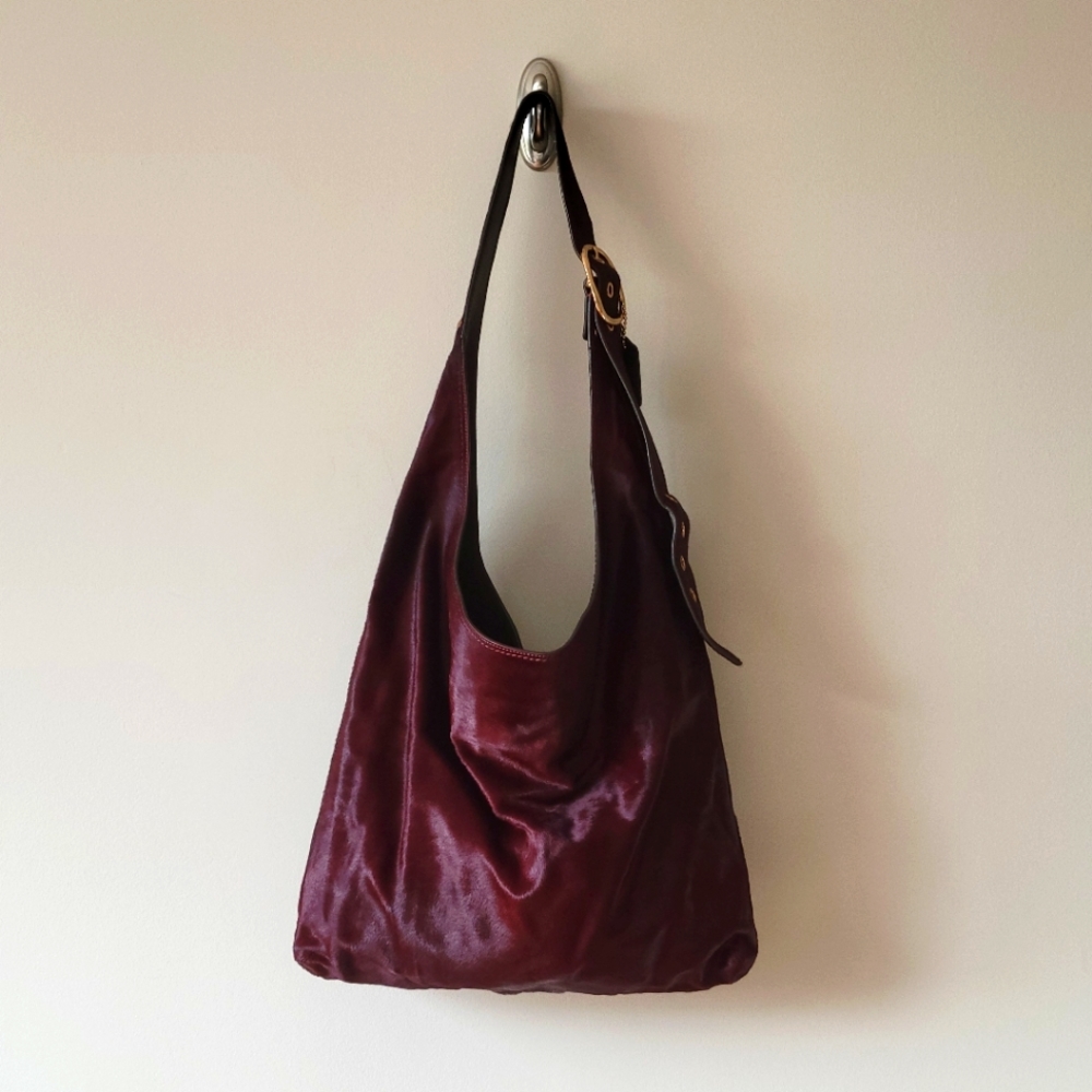 Coach calf hair shoulder bag/crossbody sac